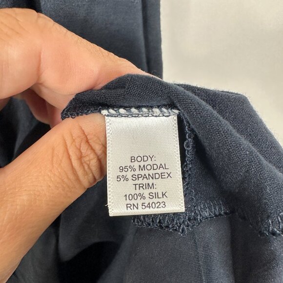 2/$30 Banana Republic Embellished Silk Petal Sleeveless Midi Dress Small #BAG7 - Picture 8 of 9